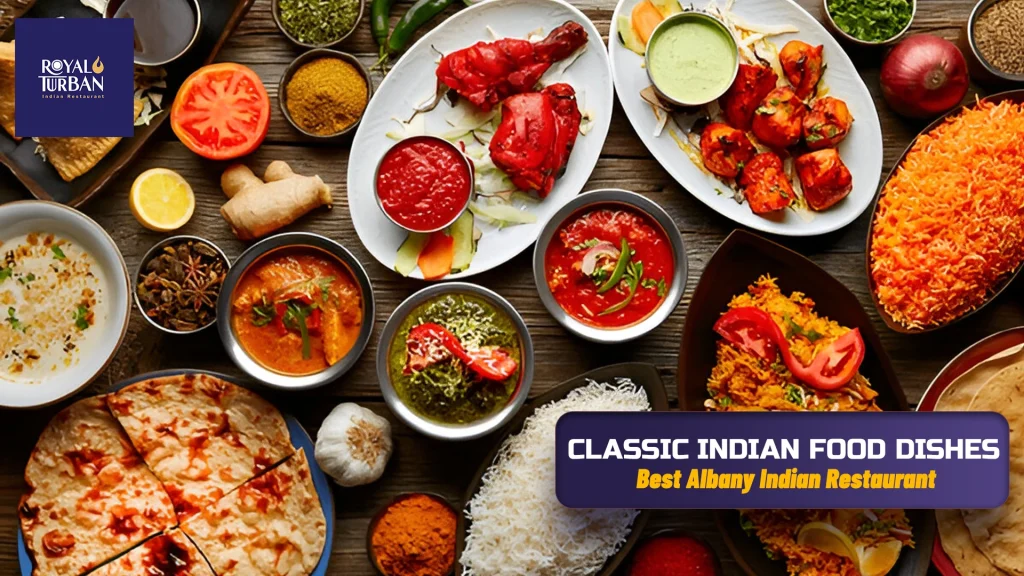 classic Indian food dishes